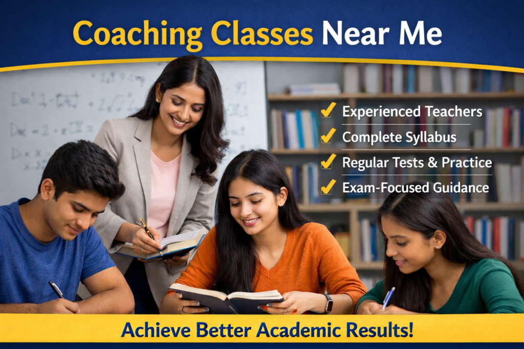 Private Coaching Classes Near Me