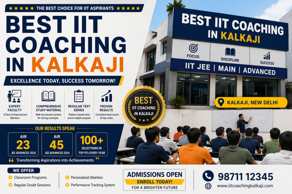 Best IIT Coaching in Kalkaji
