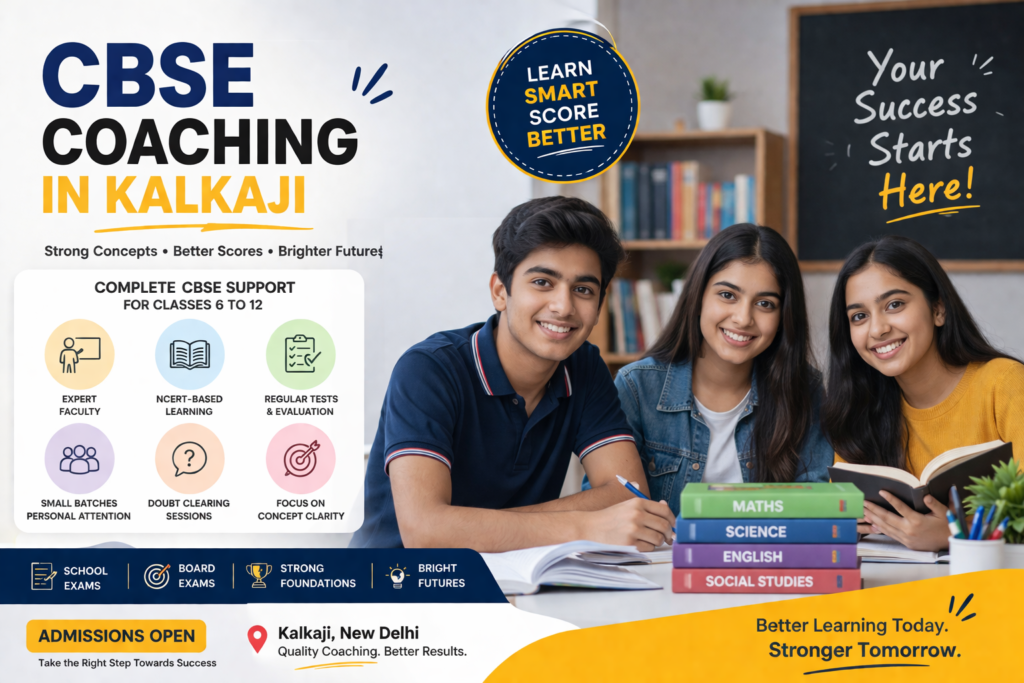 CBSE Coaching in Kalkaji
