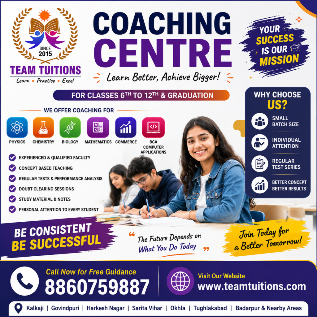 Coaching Centre in Kalkaji