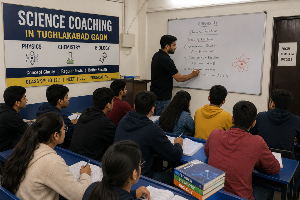 Science Coaching in Tughlakabad Gaon