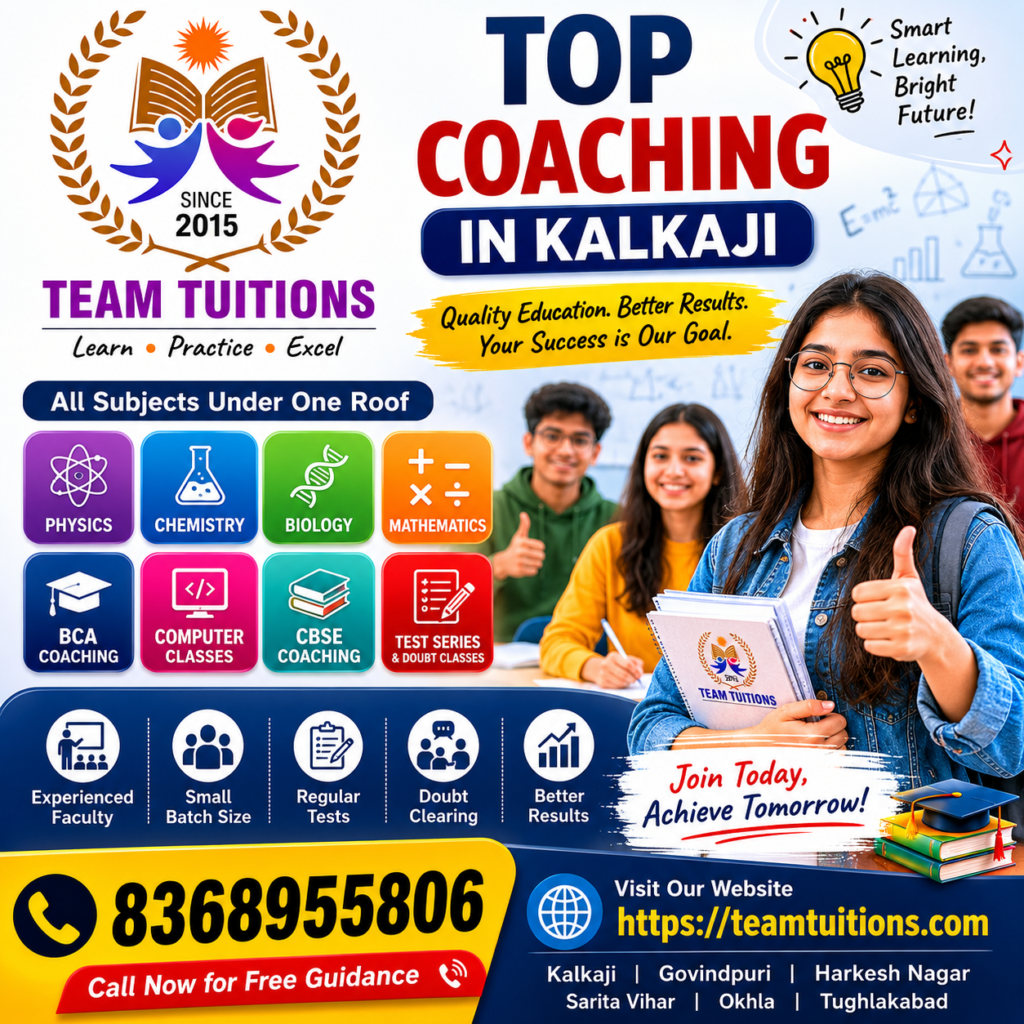Top Coaching in Kalkaji.