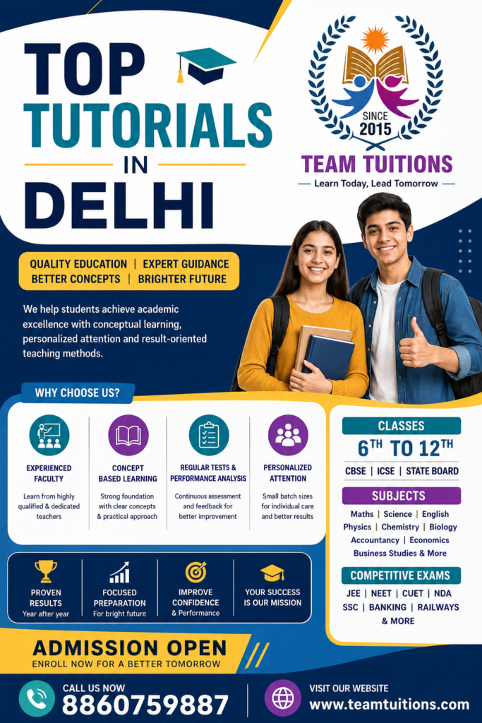 Top Tutorials in Kalkaji – Delhi