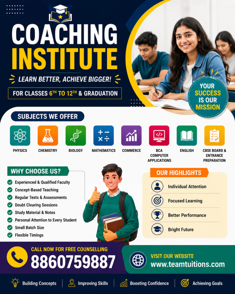 Coaching Institute in Kalkaji.