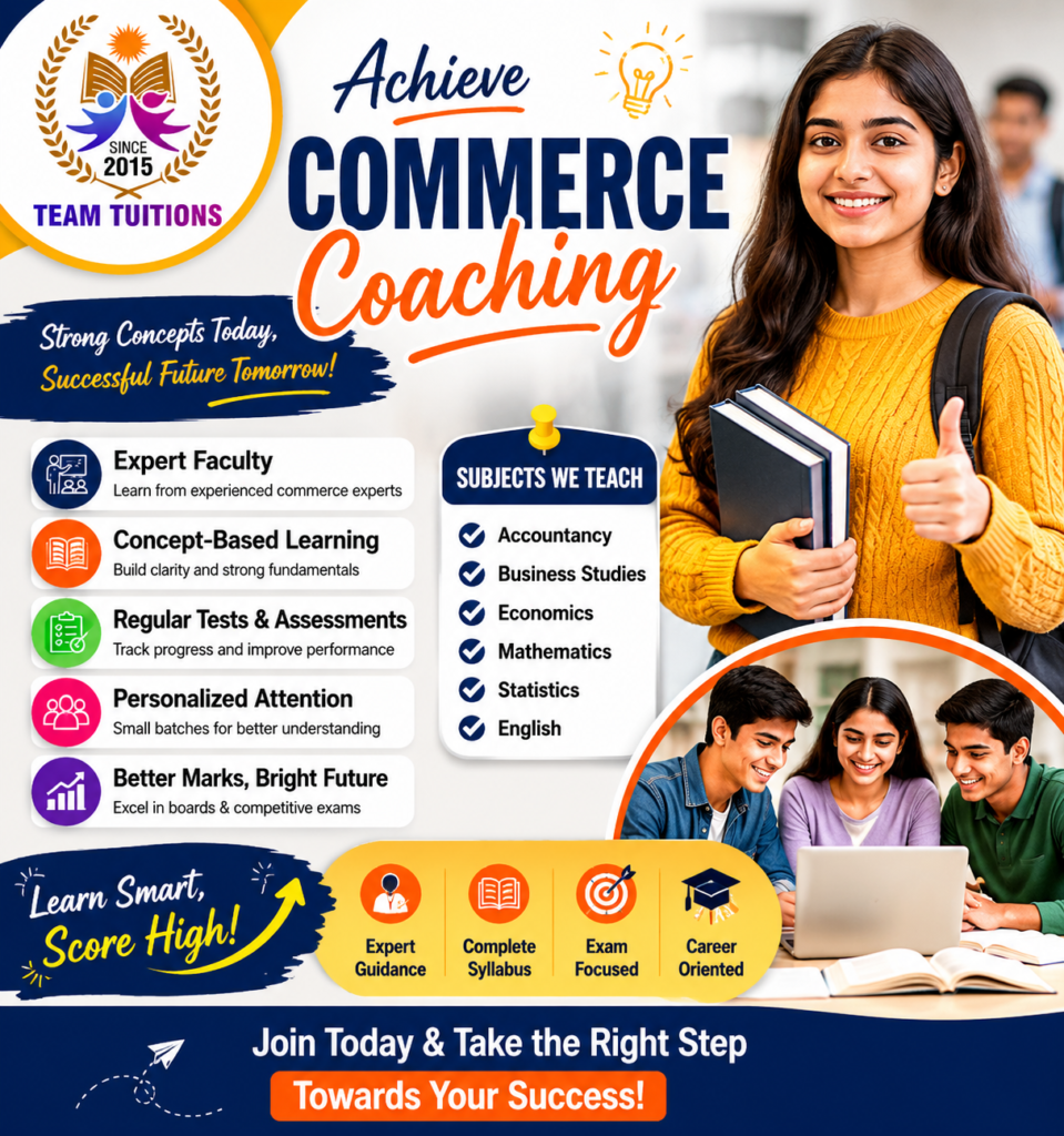 Commerce Coaching in Kalkaji-