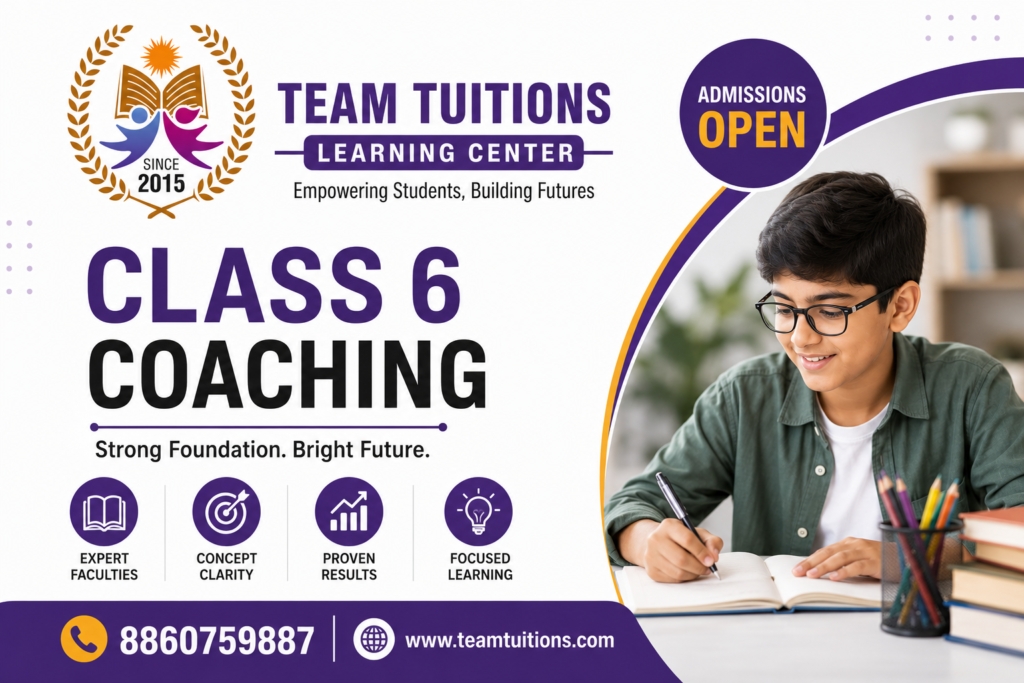 Class 6 Coaching in Kalkaji-