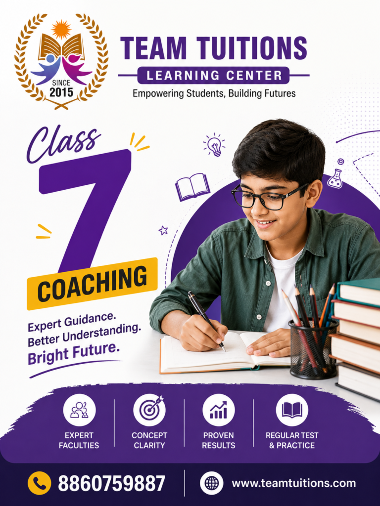 Class 7 Coaching in Kalkaji-