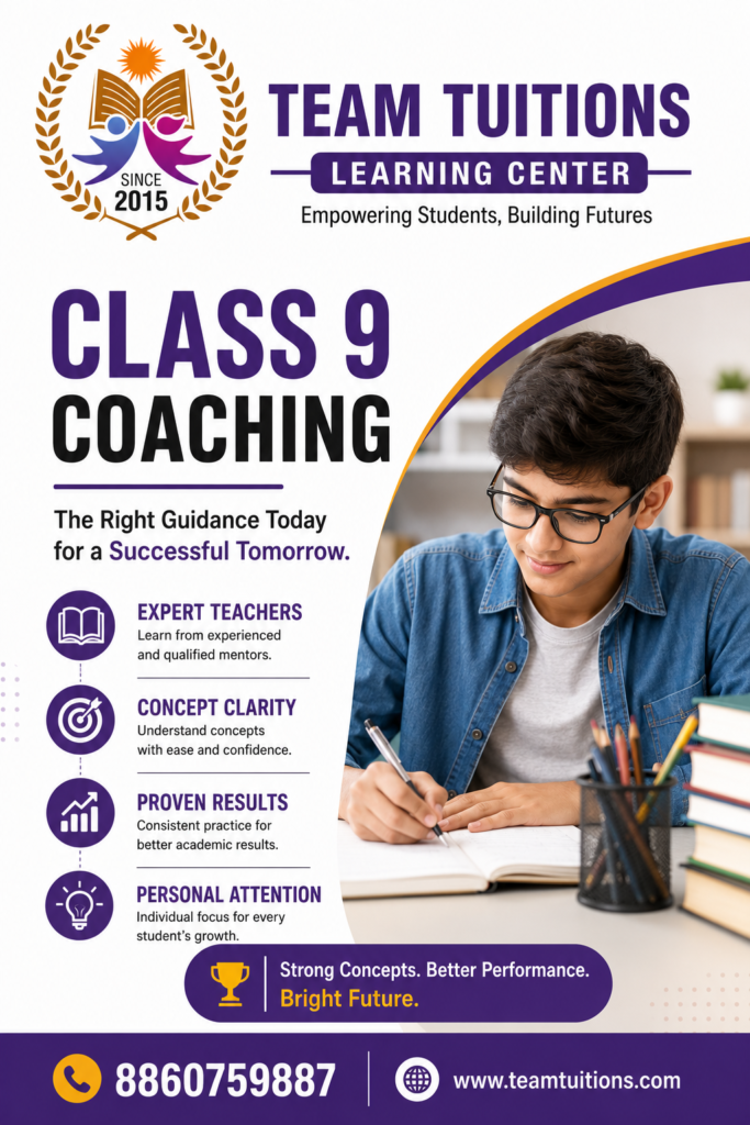 Class 9 Coaching in Kalkaji-