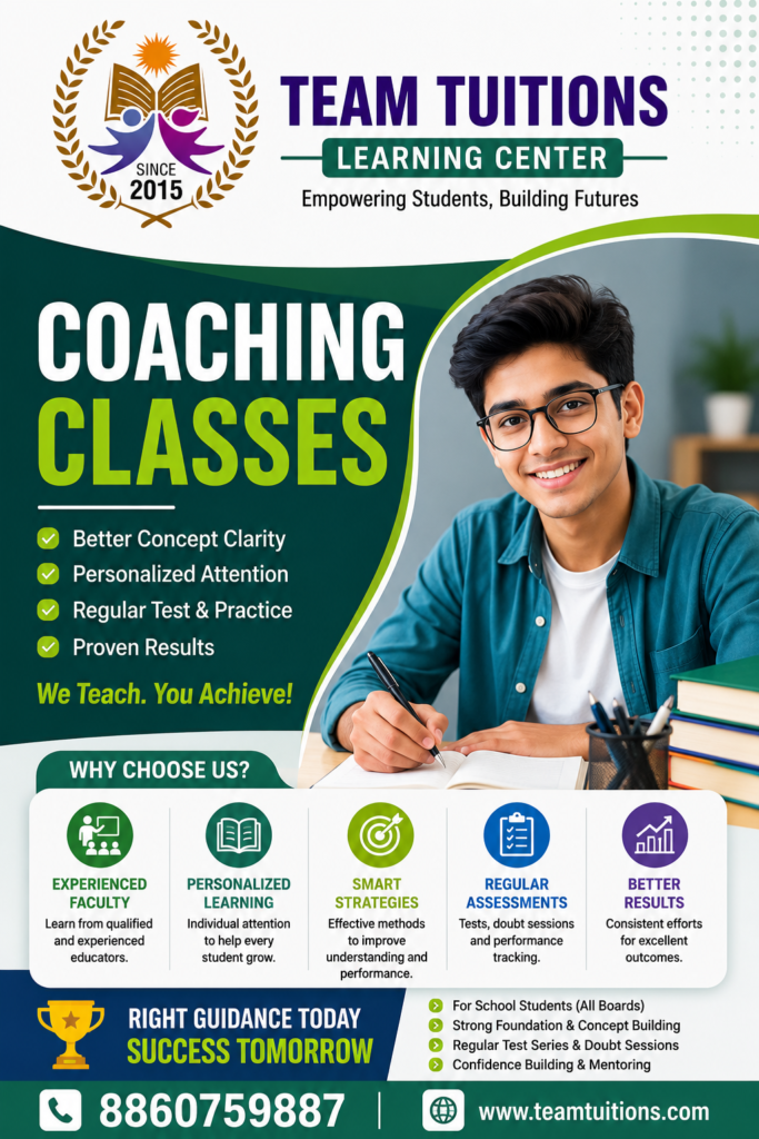 Coaching Classes in Kalkaji. Delhi