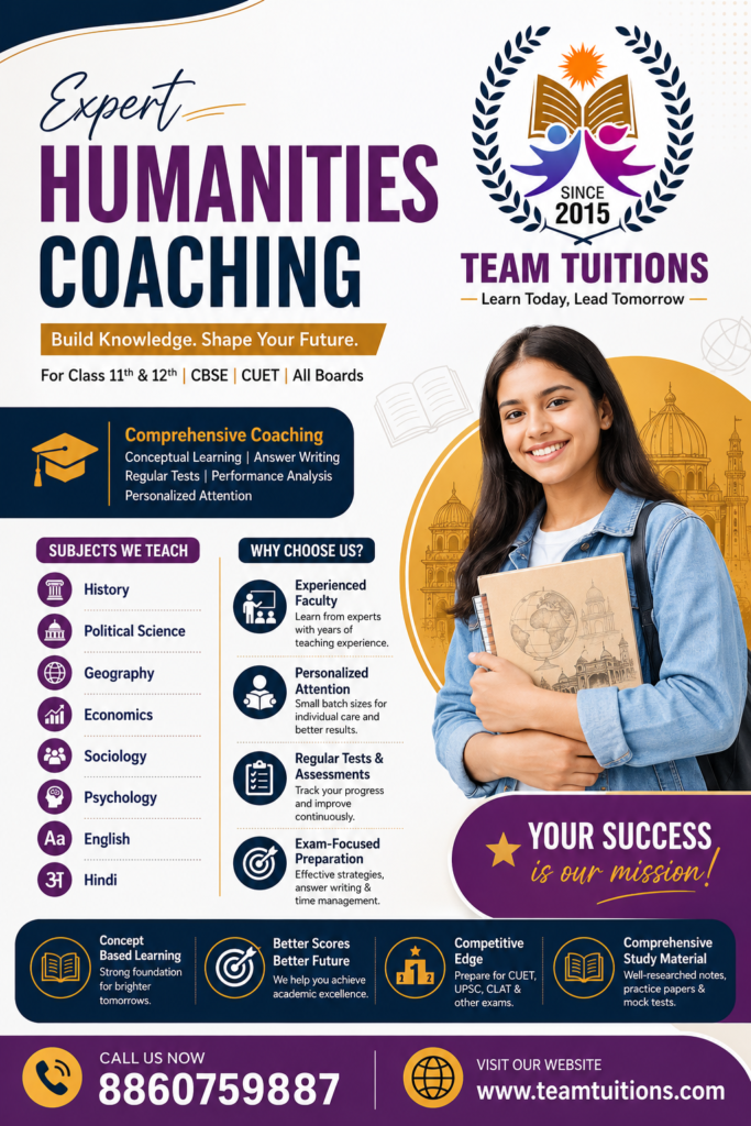 Humanities Coaching in Govindpuri