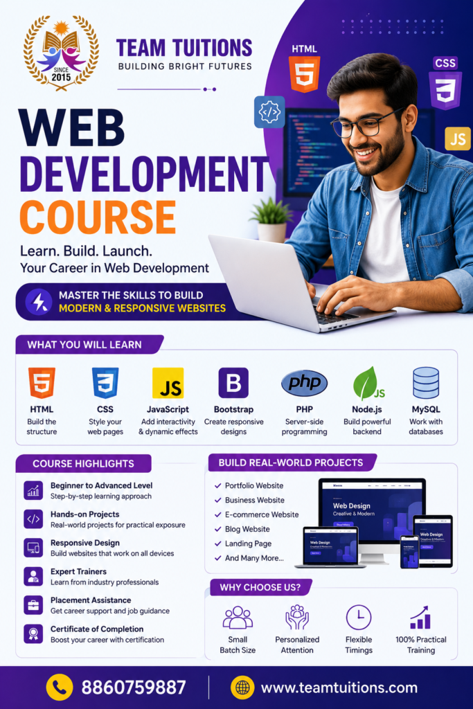 Web Development Course in Kalkaji