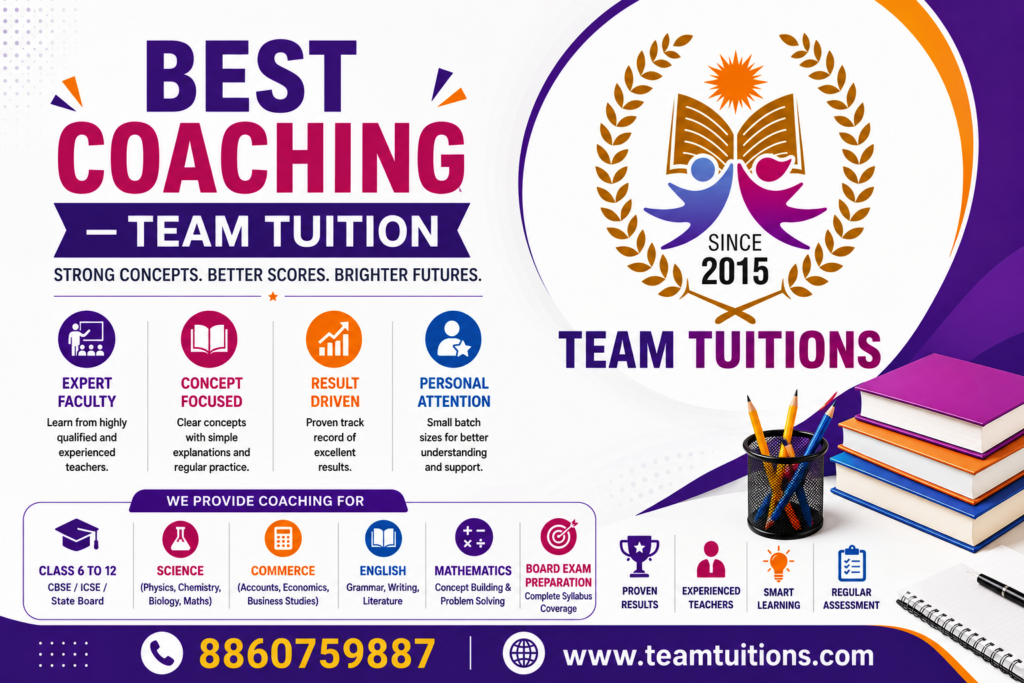 Best Coaching in Govind Puri-Team Tuition