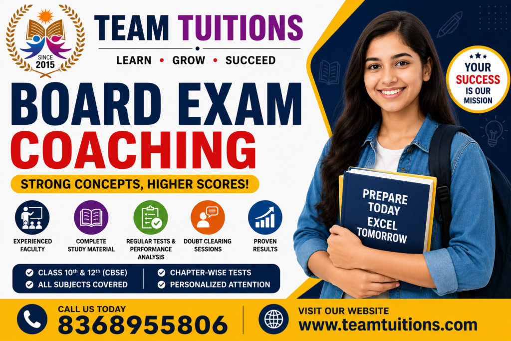 Board Exam Coaching in Govind Puri