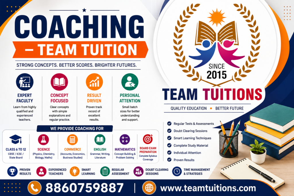 Coaching in Govind Puri – Team Tuition