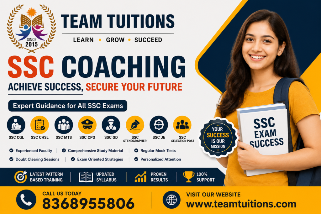 SSC Coaching in Govind Puri